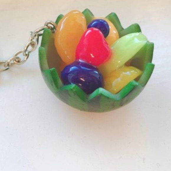 NEW Watermelon Keychain Fruit Keychain Resin - Picture 9 of 14